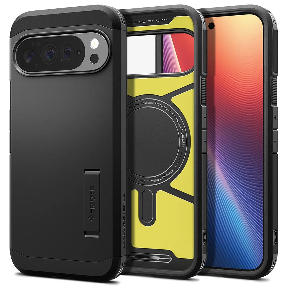 MagSafe cover til Google Pixel 10 Pro XL, Spigen, Tough Armor, Sort