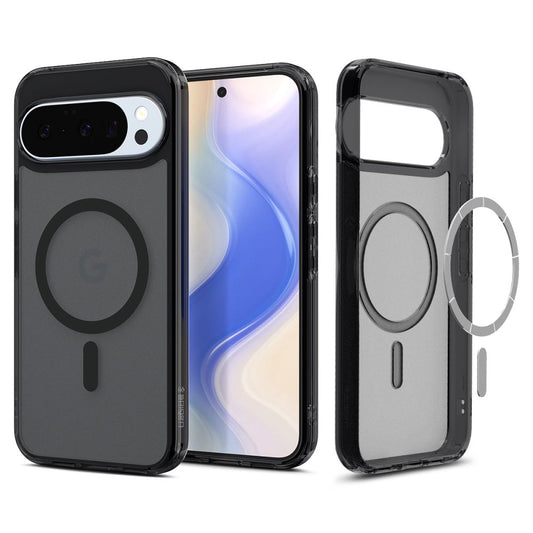 MagSafe cover til Google Pixel 10 Pro XL, Spigen, Ultra Hybrid, Satin Sort ACS09726