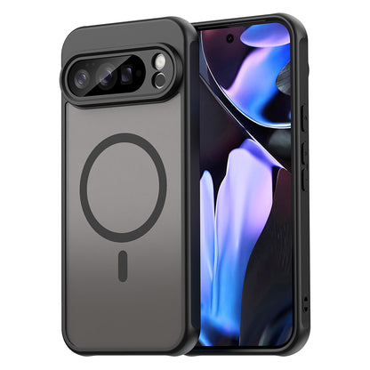 MagSafe Case for Google Pixel 10 Pro XL, Techsuit, HaloFrost II, Black