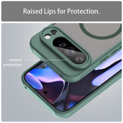 MagSafe-etui til Google Pixel 10 Pro XL, Techsuit, HaloFrost II, Grøn