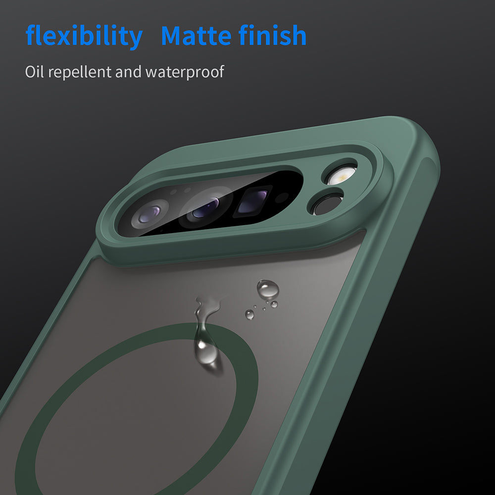 MagSafe-etui til Google Pixel 10 Pro XL, Techsuit, HaloFrost II, Grøn