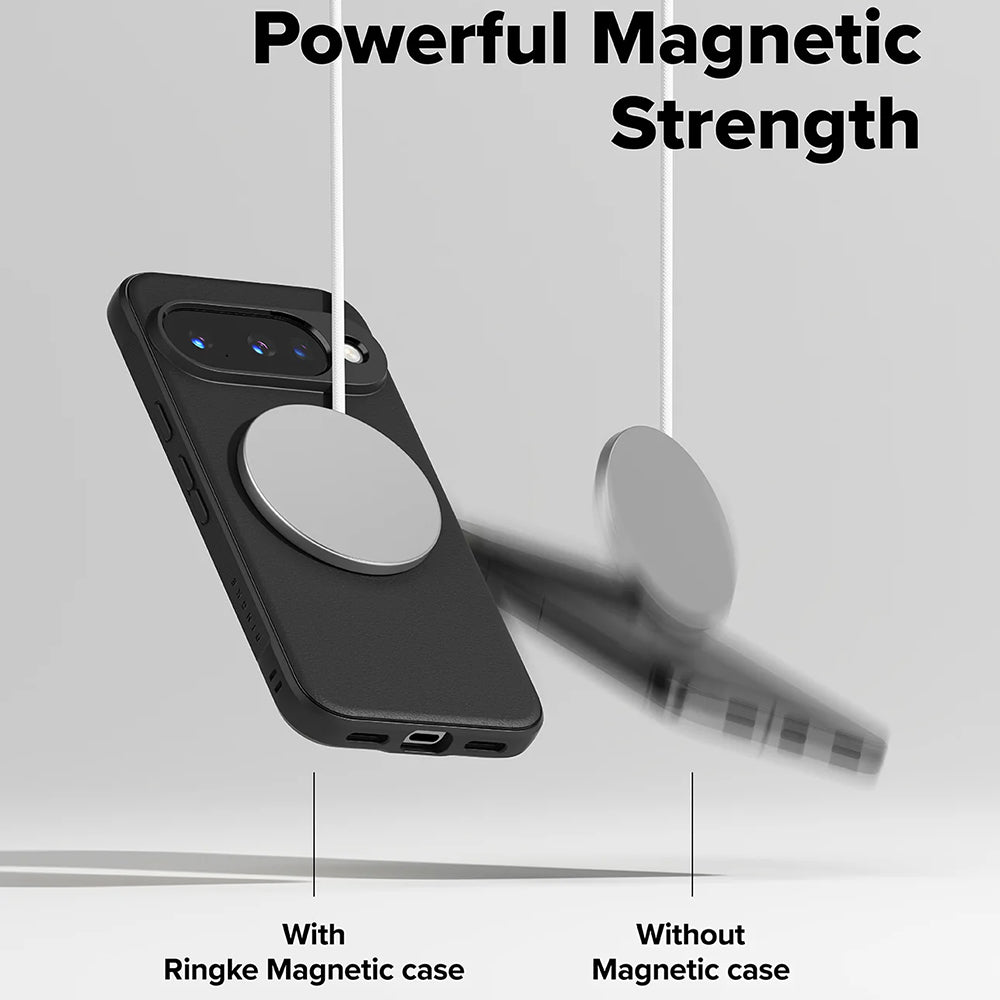 MagSafe-etui til Google Pixel 10, Ringke, Onyx, Sort