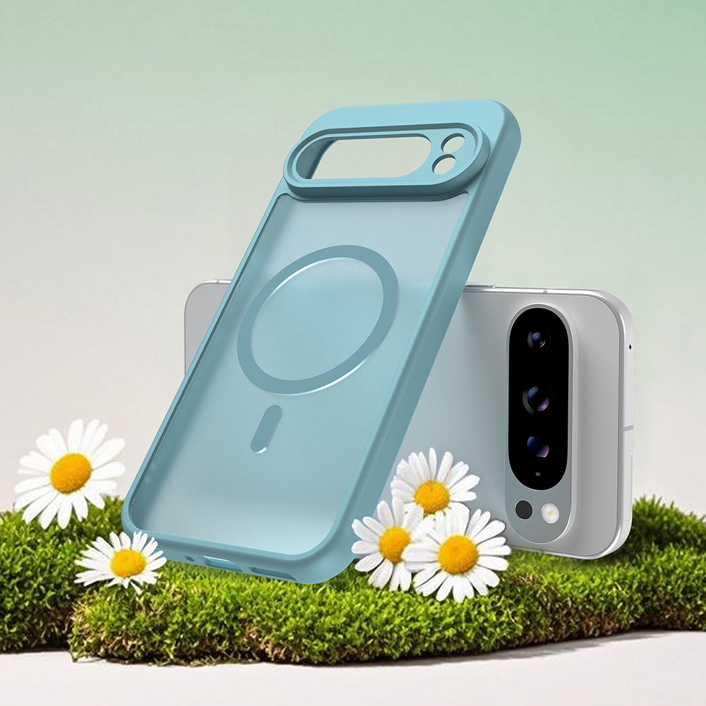 MagSafe cover til Google Pixel 10, Techsuit, HaloFrost II, Lys Grøn