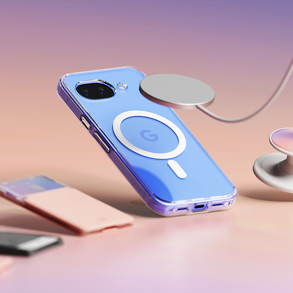 MagSafe cover til Google Pixel 10a, Ringke, Fusion, Transparent