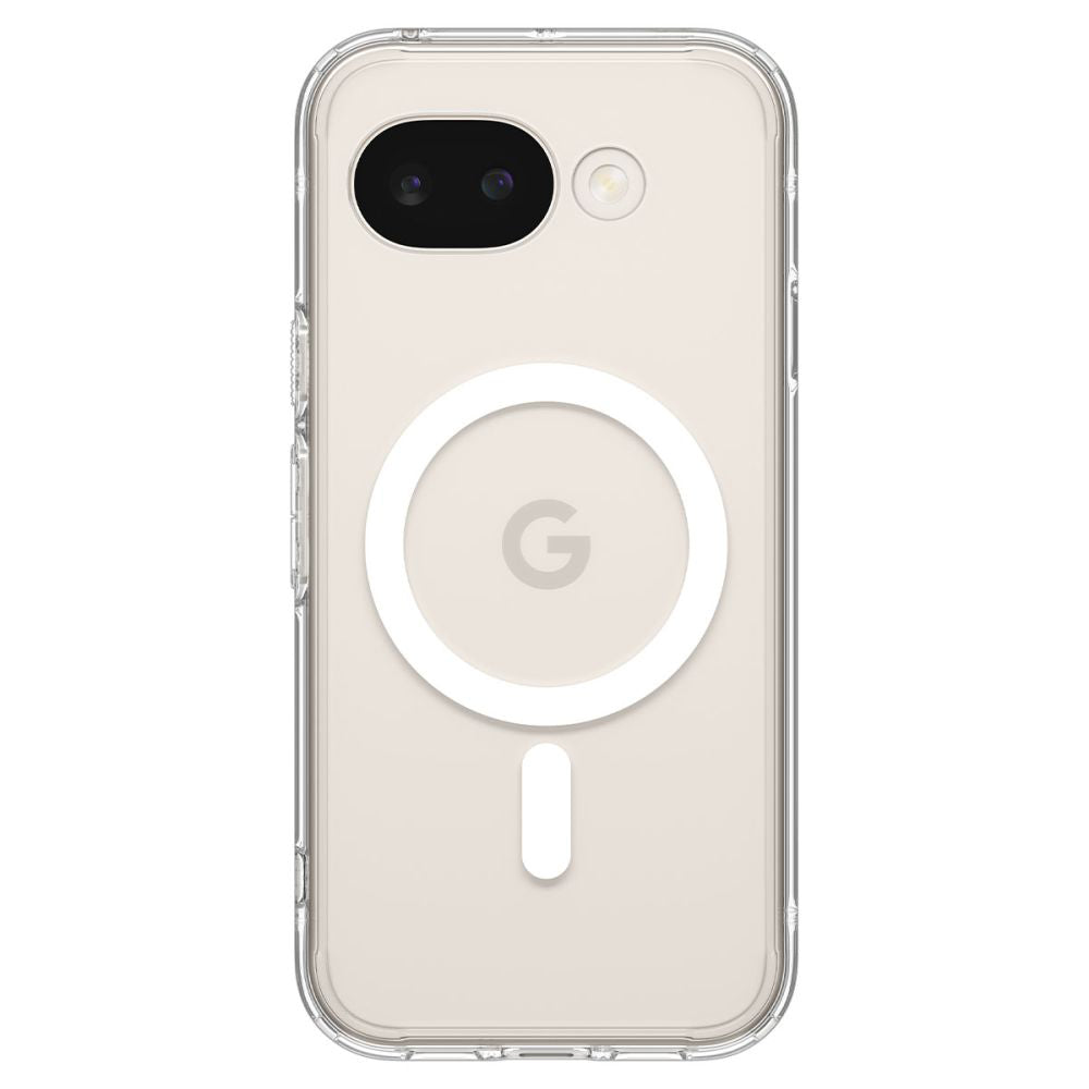 MagSafe-etui til Google Pixel 10a, Spigen, Ultra Hybrid, Transparent Hvid ACS11276