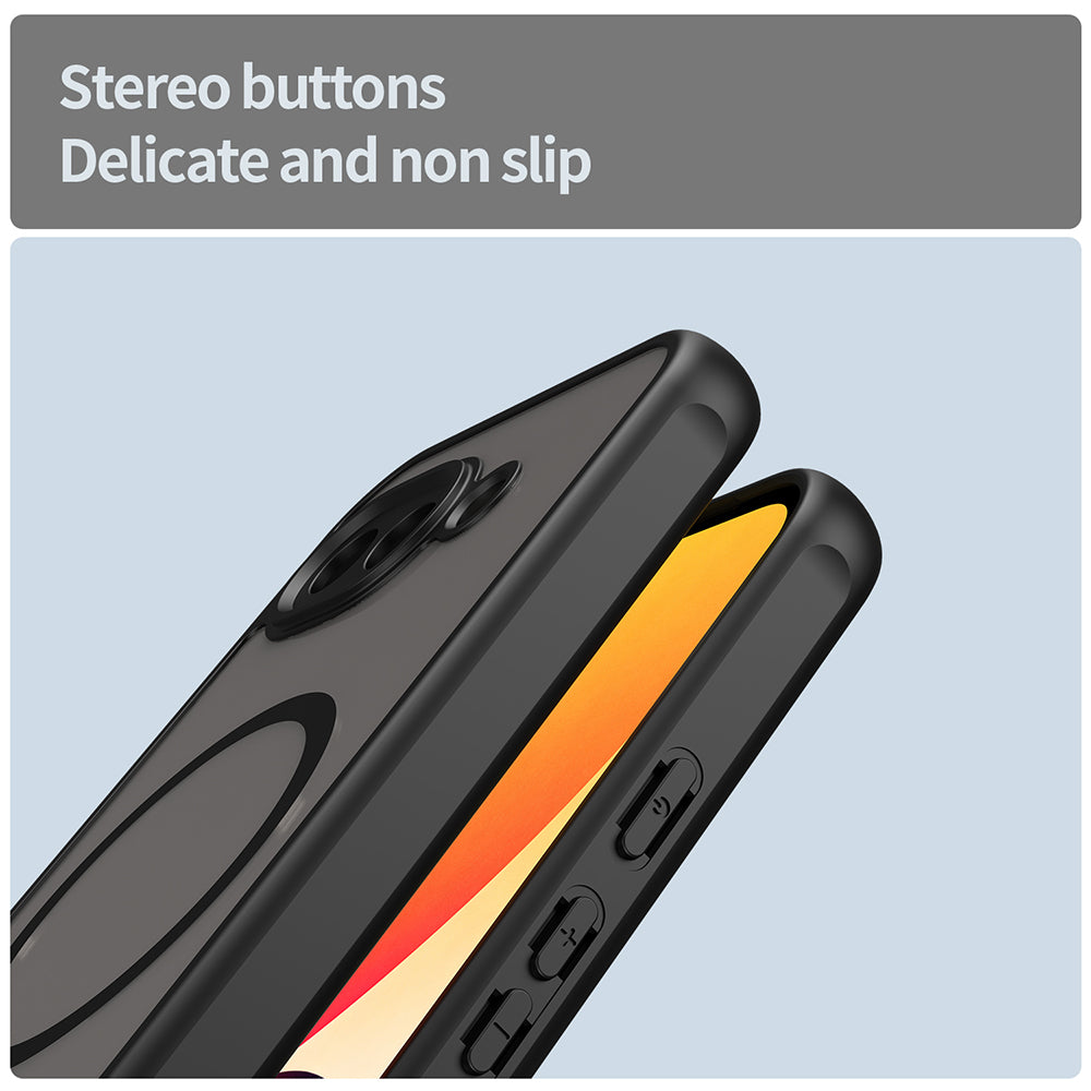 MagSafe cover til Google Pixel 10a, Techsuit, HaloFrost II, Sort