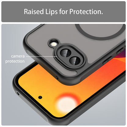 MagSafe cover til Google Pixel 10a, Techsuit, HaloFrost II, Sort