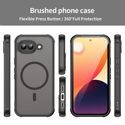 MagSafe cover til Google Pixel 10a, Techsuit, HaloFrost II, Sort
