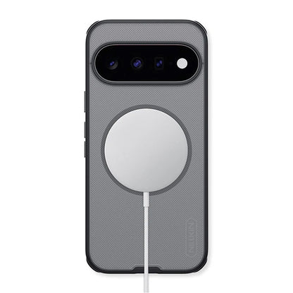 MagSafe-cover til Google Pixel 11, Nillkin, Super Shield Pro, sort transparent satinfinish