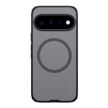MagSafe-cover til Google Pixel 11, Nillkin, Super Shield Pro, sort transparent satinfinish