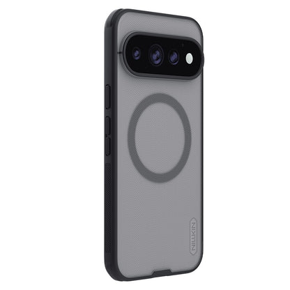 MagSafe Case for Google Pixel 11 Pro, Nillkin, Super Shield Pro, Satin Transparent Black