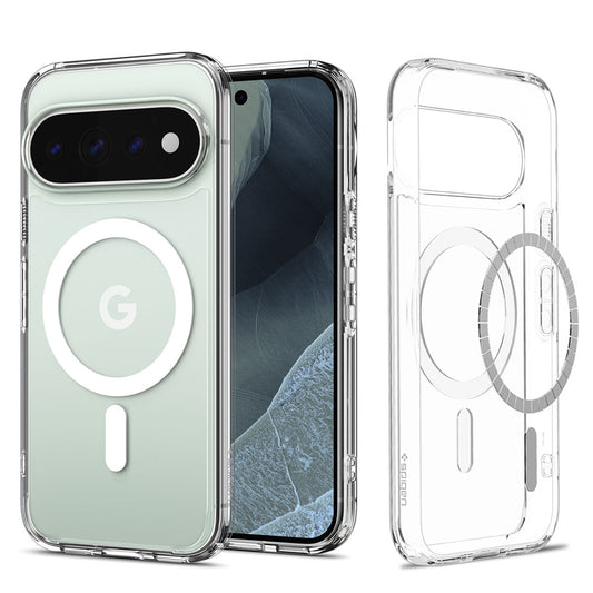 MagSafe-etui til Google Pixel 11 Pro, Spigen, Ultra Hybrid, Hvid Transparent ACS11431