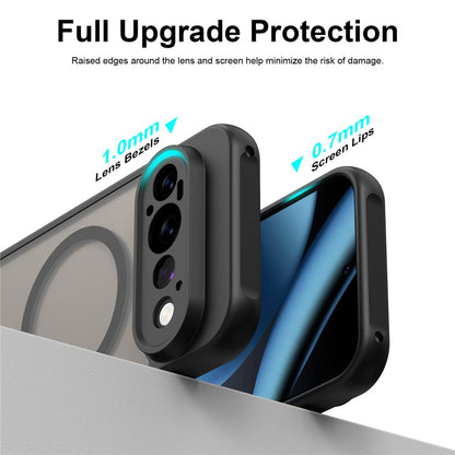 MagSafe-etui til Google Pixel 11 Pro, Techsuit, HaloFrost II, Sort