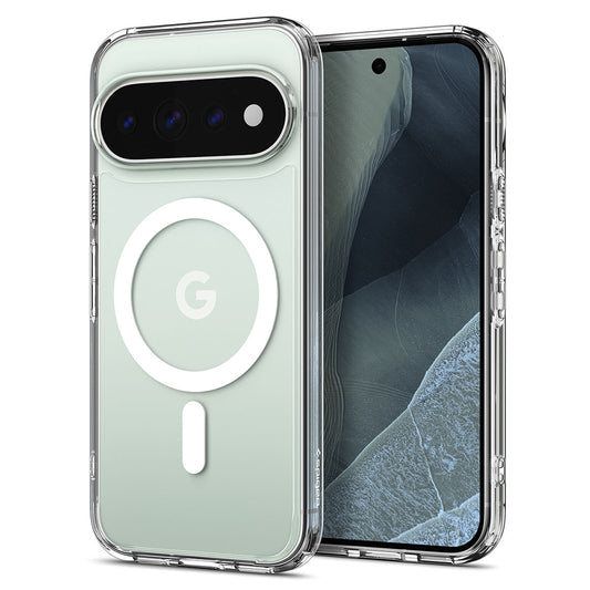 MagSafe-etui til Google Pixel 11 Pro XL, Spigen, Ultra Hybrid, Hvid Transparent ACS11451