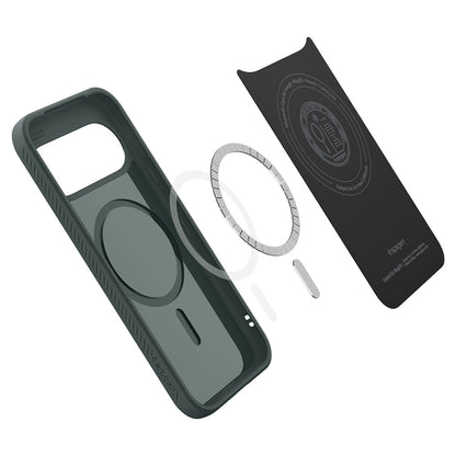 MagSafe-etui til Google Pixel 11, Spigen, Liquid Air, Grøn ACS11853