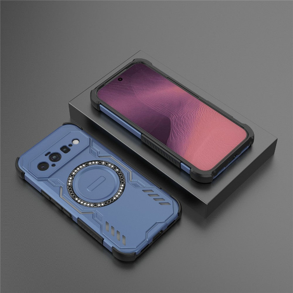 MagSafe-cover til Google Pixel 11, Techsuit, ArmorMag, blå