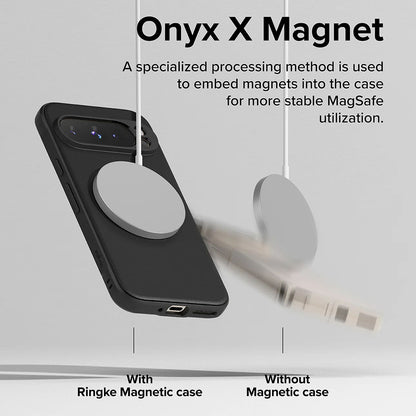 MagSafe-etui til Google Pixel 9 Pro, Ringke, Onyx, Sort