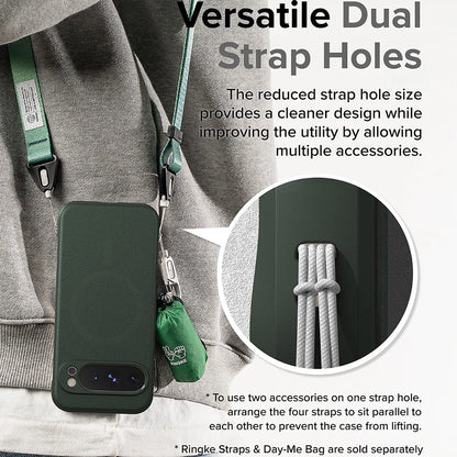 MagSafe-etui til Google Pixel 9 Pro, Ringke, Onyx, Mørkegrøn