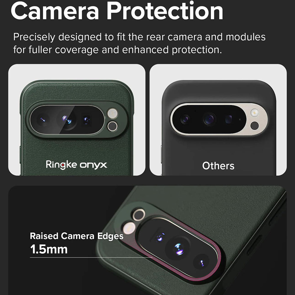 MagSafe-etui til Google Pixel 9 Pro, Ringke, Onyx, Mørkegrøn