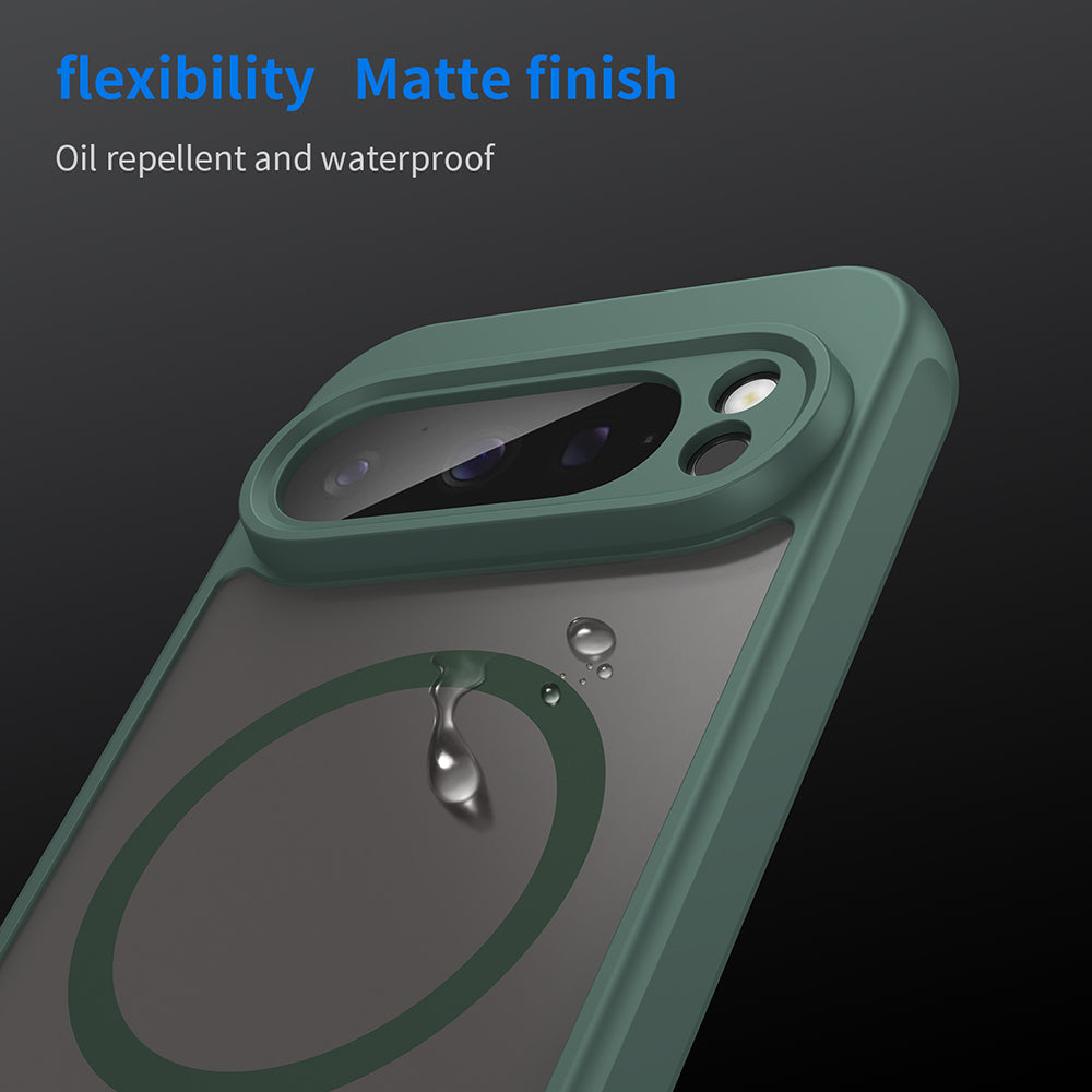 MagSafe-etui til Google Pixel 9 Pro, Techsuit, HaloFrost II, Grøn