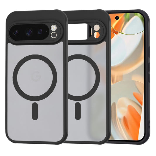 MagSafe cover til Google Pixel 9 Pro, Techsuit, HaloFrost, Sort