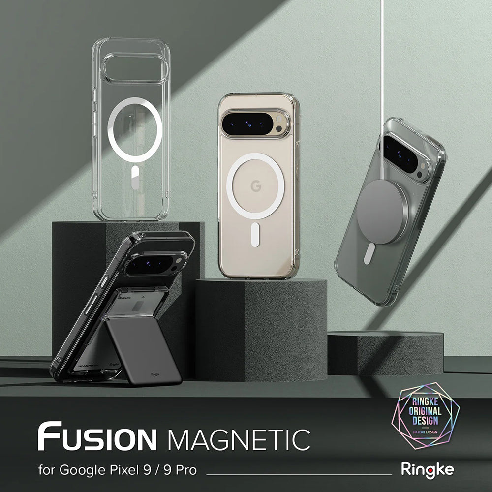 MagSafe-etui til Google Pixel 9 Pro XL, Ringke, Fusion, Transparent