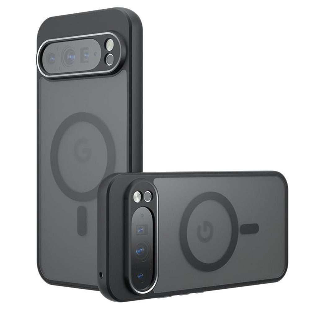 MagSafe-etui til Google Pixel 9 Pro XL, Techsuit, PureFrost, Sort