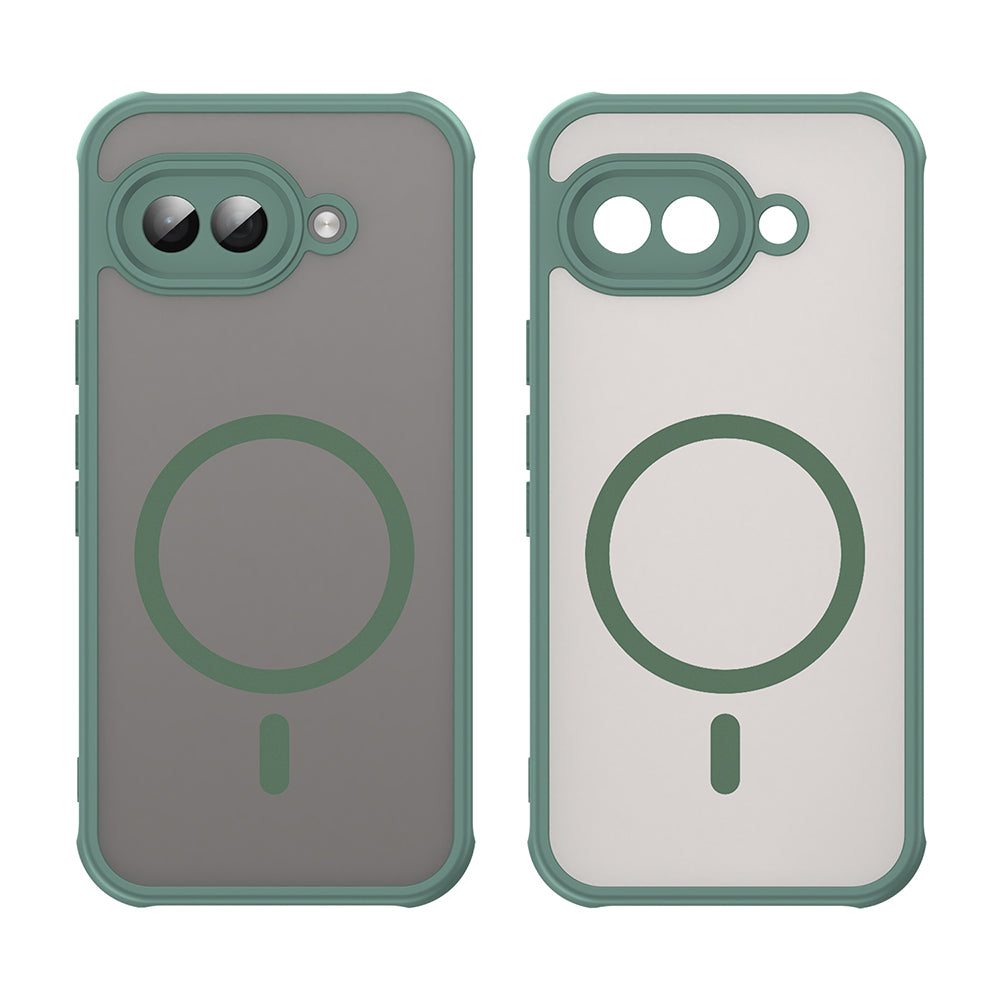MagSafe-etui til Google Pixel 9a, Techsuit, HaloFrost II, Grøn