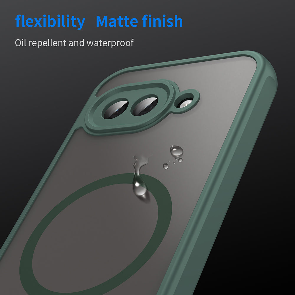 MagSafe-etui til Google Pixel 9a, Techsuit, HaloFrost II, Grøn