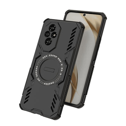 MagSafe-etui til Honor 200, Techsuit, ArmorMag, Sort