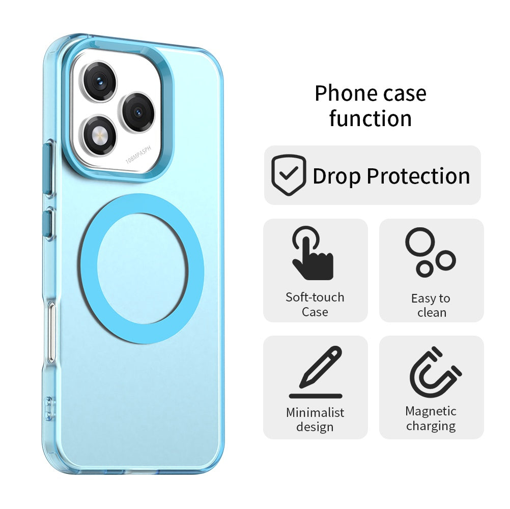 MagSafe-etui til Honor 400 Lite, Techsuit, CandyCase, Blå