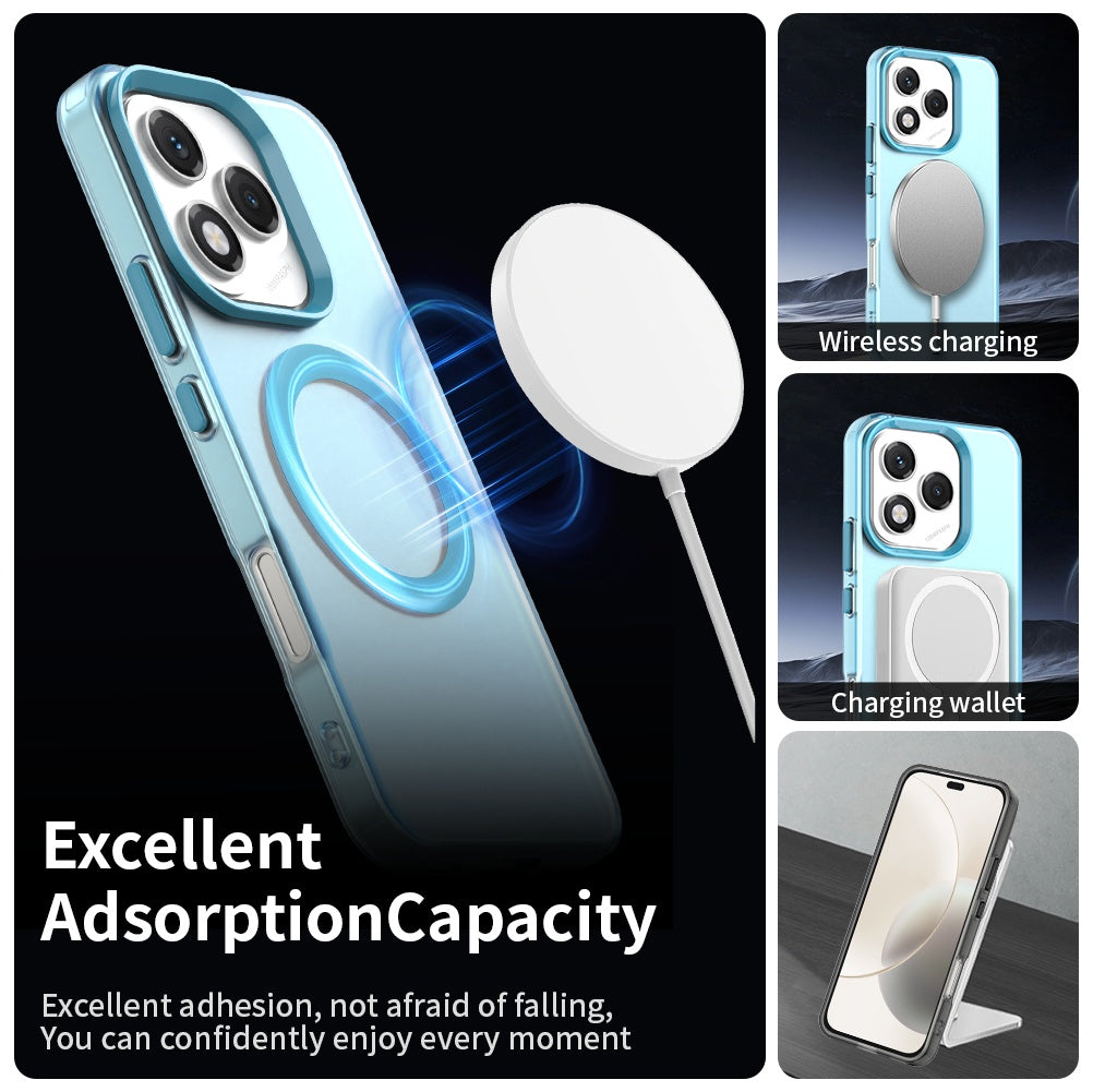 MagSafe-etui til Honor 400 Lite, Techsuit, CandyCase, Blå