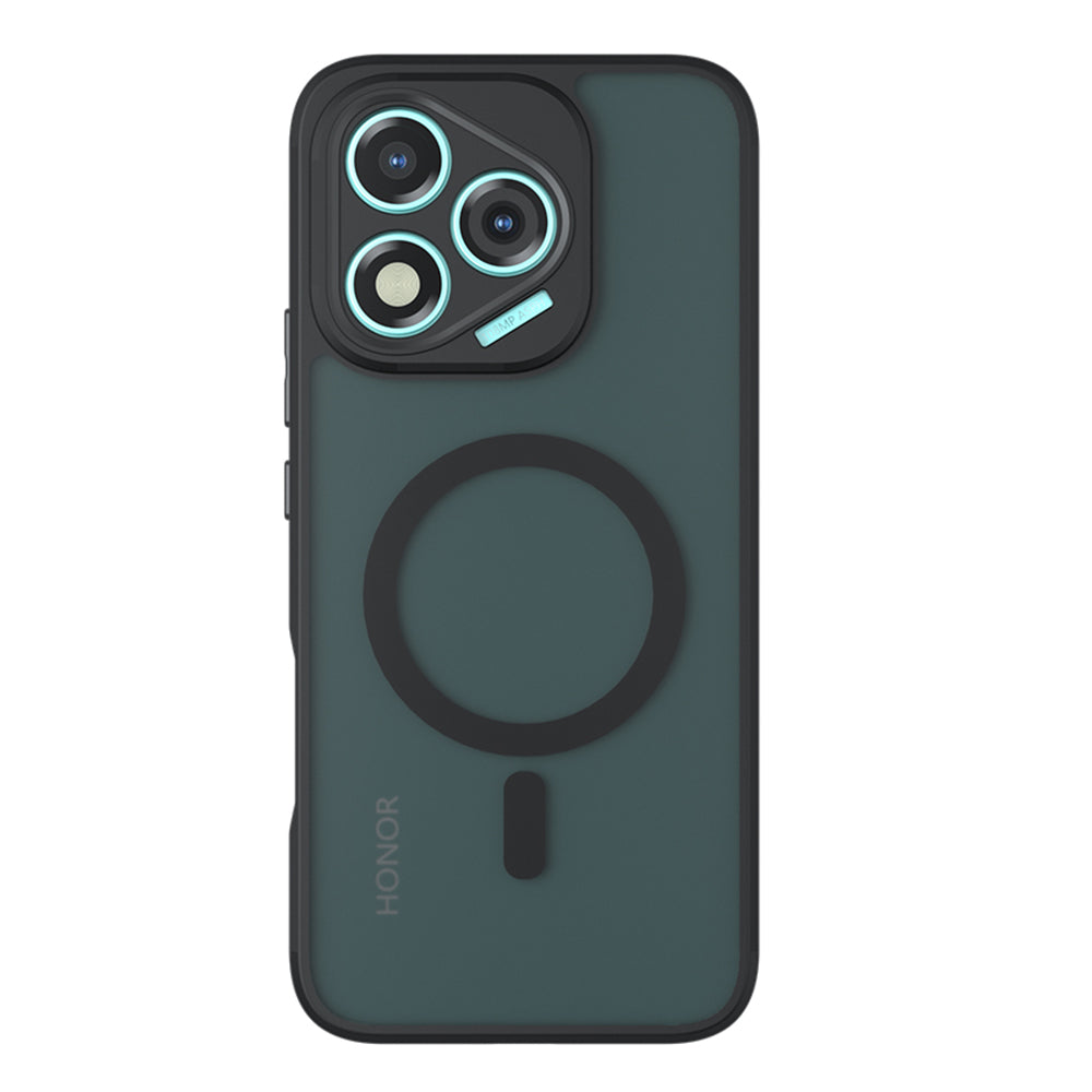 MagSafe-etui til Honor 400 Lite, Techsuit, PureFrost, Sort