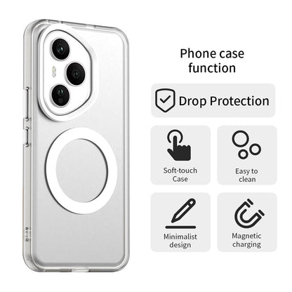 MagSafe-etui til Honor 400 Pro, Techsuit, CandyCase, Hvid