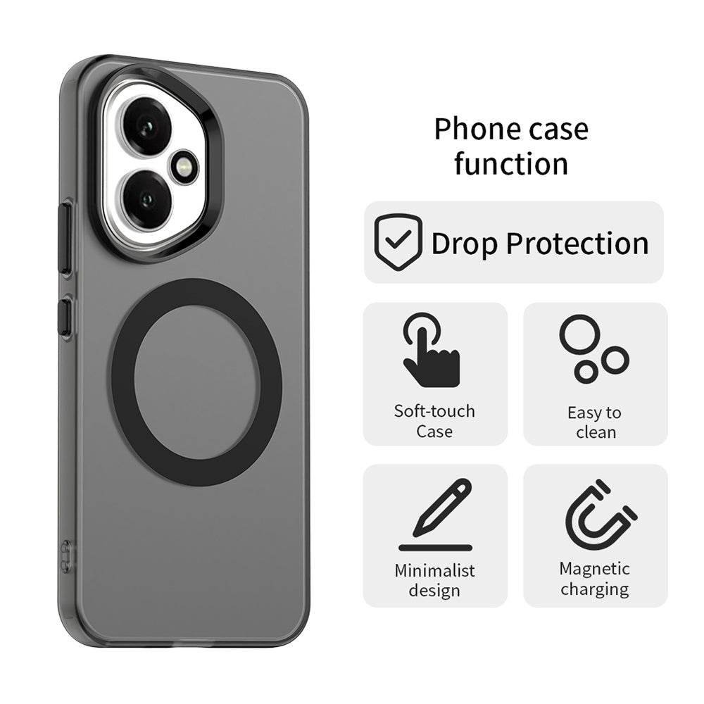 MagSafe-etui til Honor 400, Techsuit, CandyCase, Sort