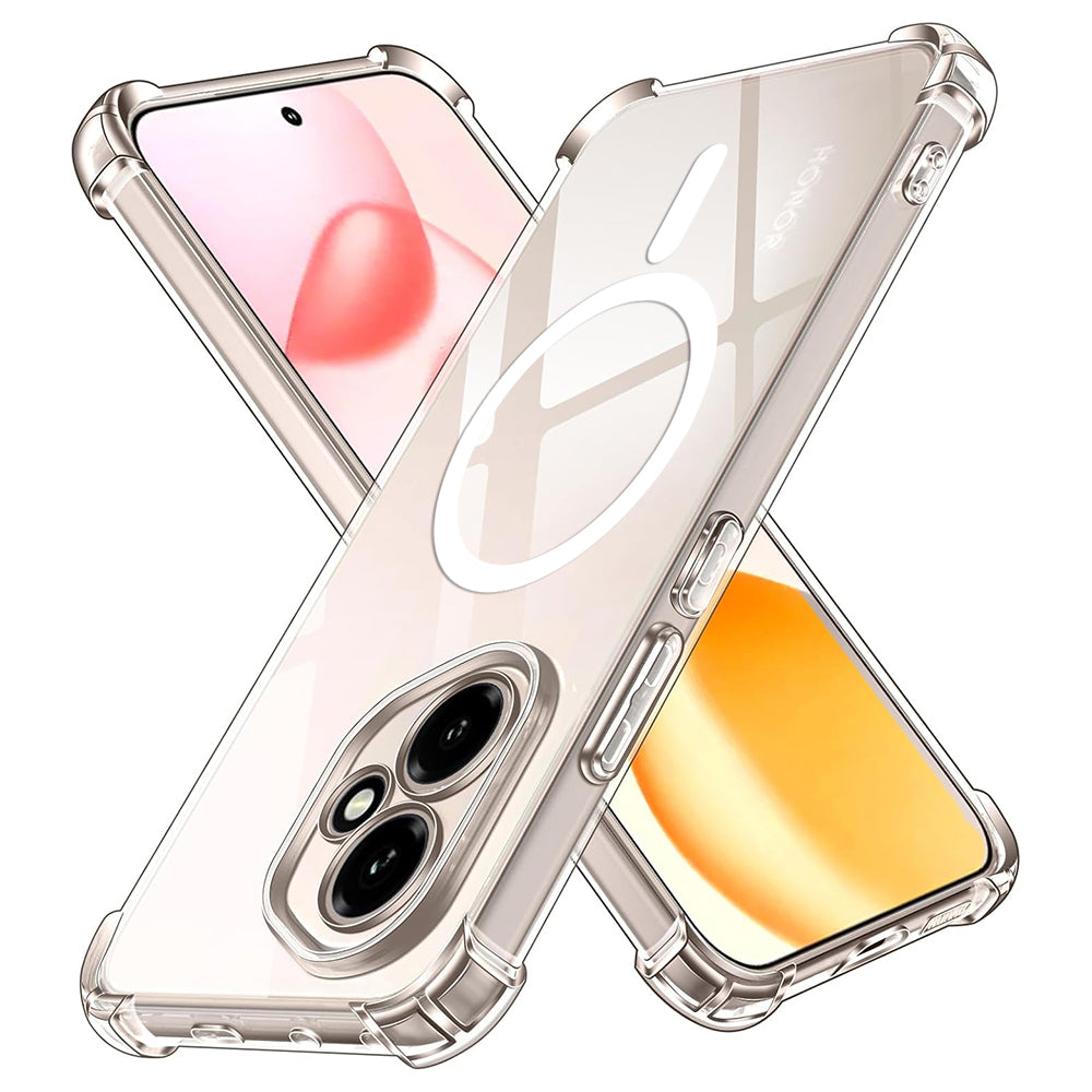 MagSafe-etui til Honor 400, Techsuit, stødabsorberende, gennemsigtig
