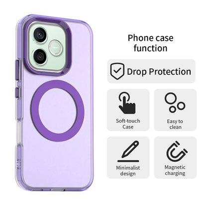 MagSafe-etui til Honor 600 Lite, Techsuit, CandyCase, Lilla