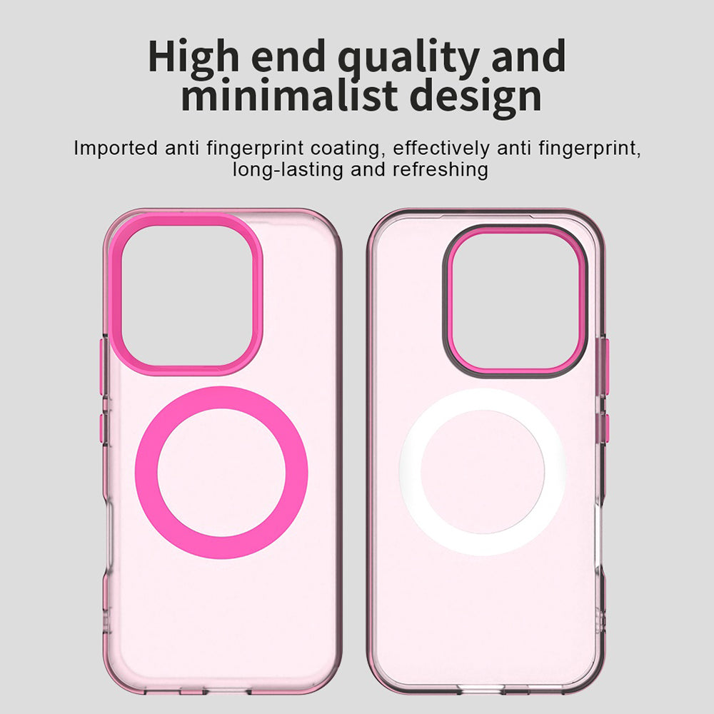 MagSafe-etui til Honor 600 Lite, Techsuit, CandyCase, Lyserød