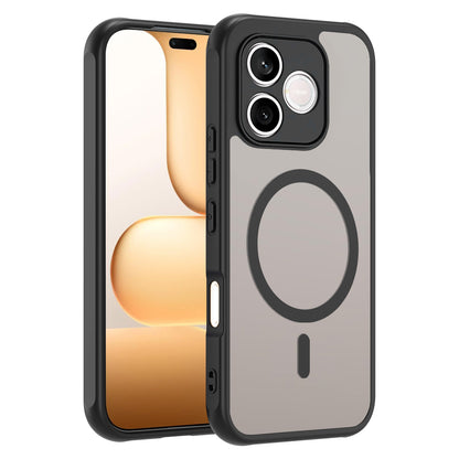 MagSafe cover til Honor 600 Lite, Techsuit, HaloFrost II, Sort
