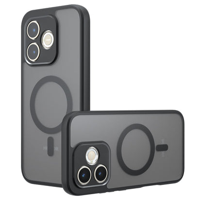 MagSafe cover til Honor 600 Lite, Techsuit, PureFrost, Satin Sort