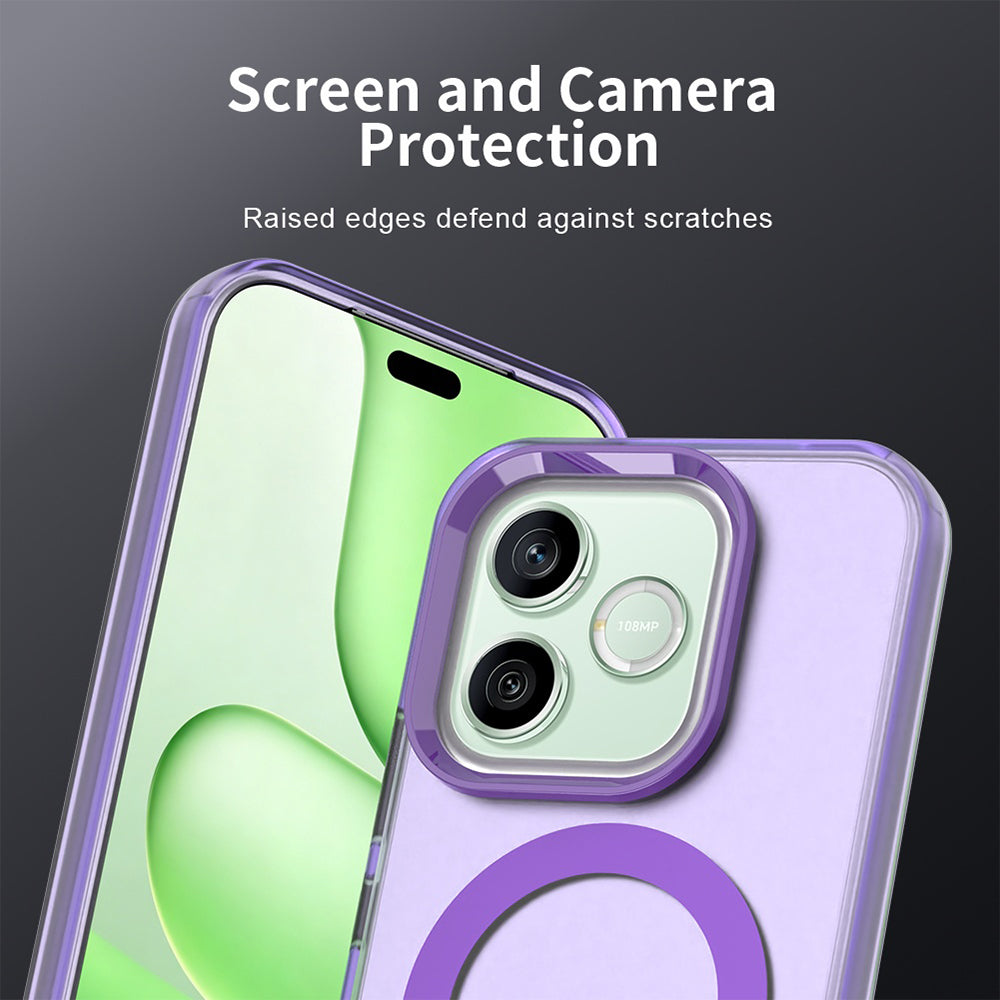 MagSafe-etui til Honor 600 Pro / 600, Techsuit, CandyCase, Lilla