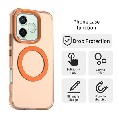 MagSafe-etui til Honor 600 Pro / 600, Techsuit, CandyCase, Orange