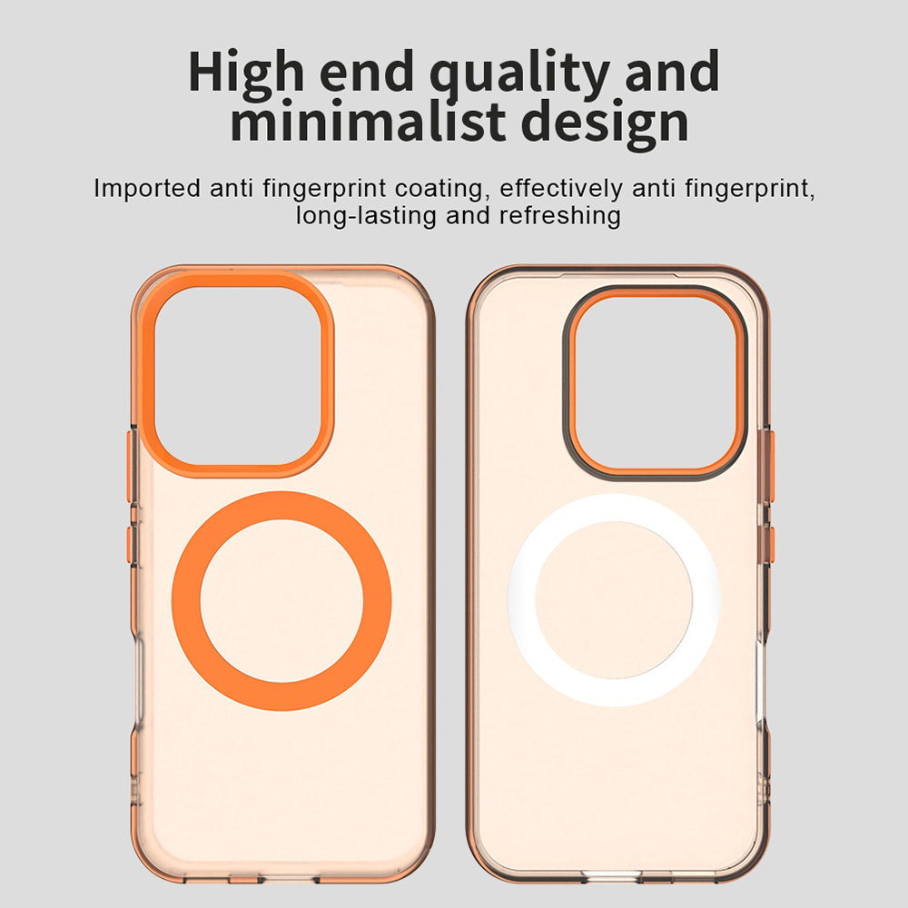 MagSafe-etui til Honor 600 Pro / 600, Techsuit, CandyCase, Orange
