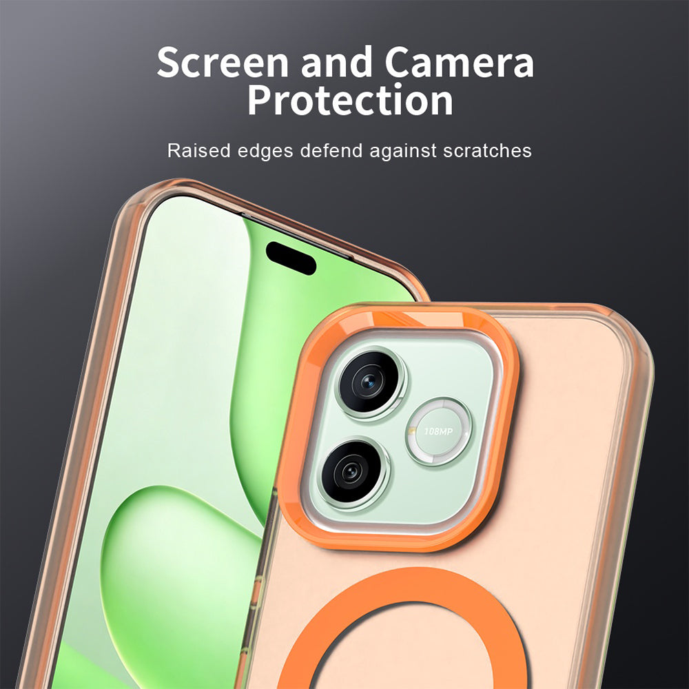 MagSafe-etui til Honor 600 Pro / 600, Techsuit, CandyCase, Orange