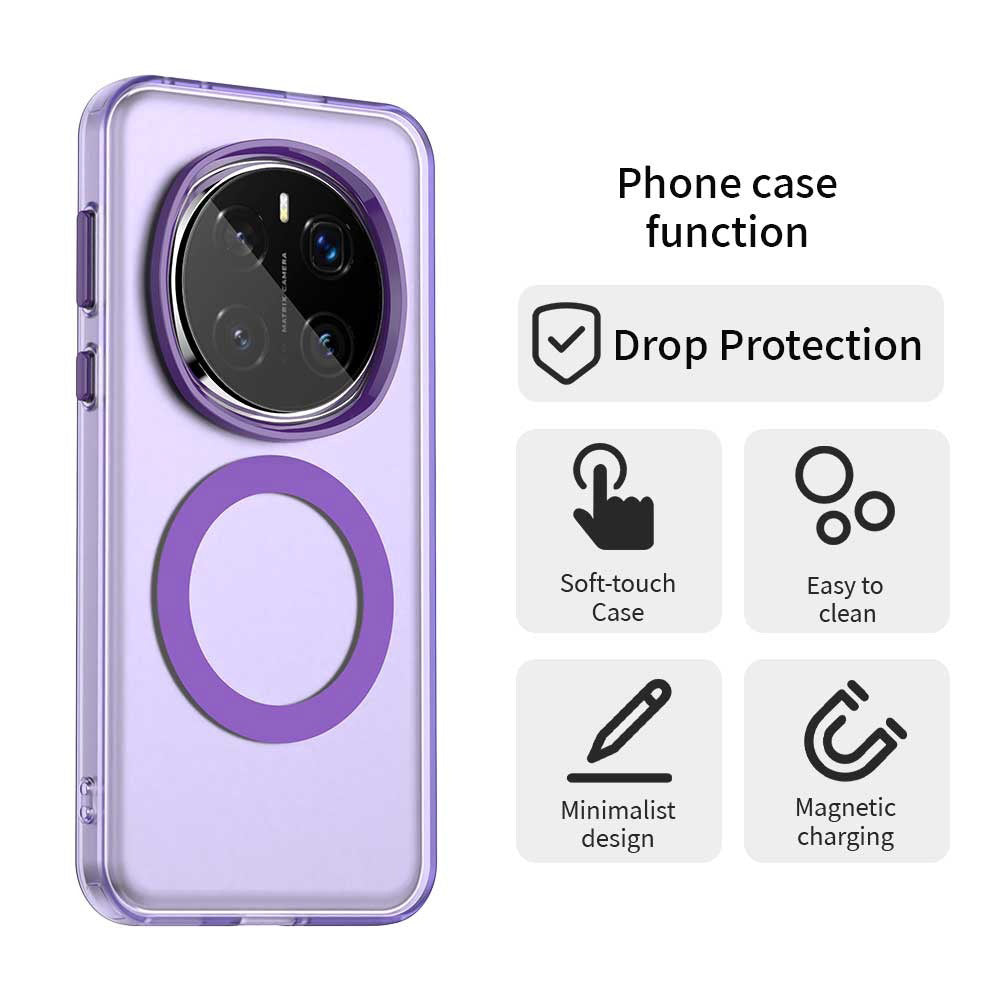 MagSafe-etui til Honor Magic7 Pro, Techsuit, CandyCase, Lilla