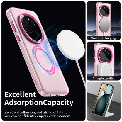 MagSafe-etui til Honor Magic7 Pro, Techsuit, CandyCase, Lyserød