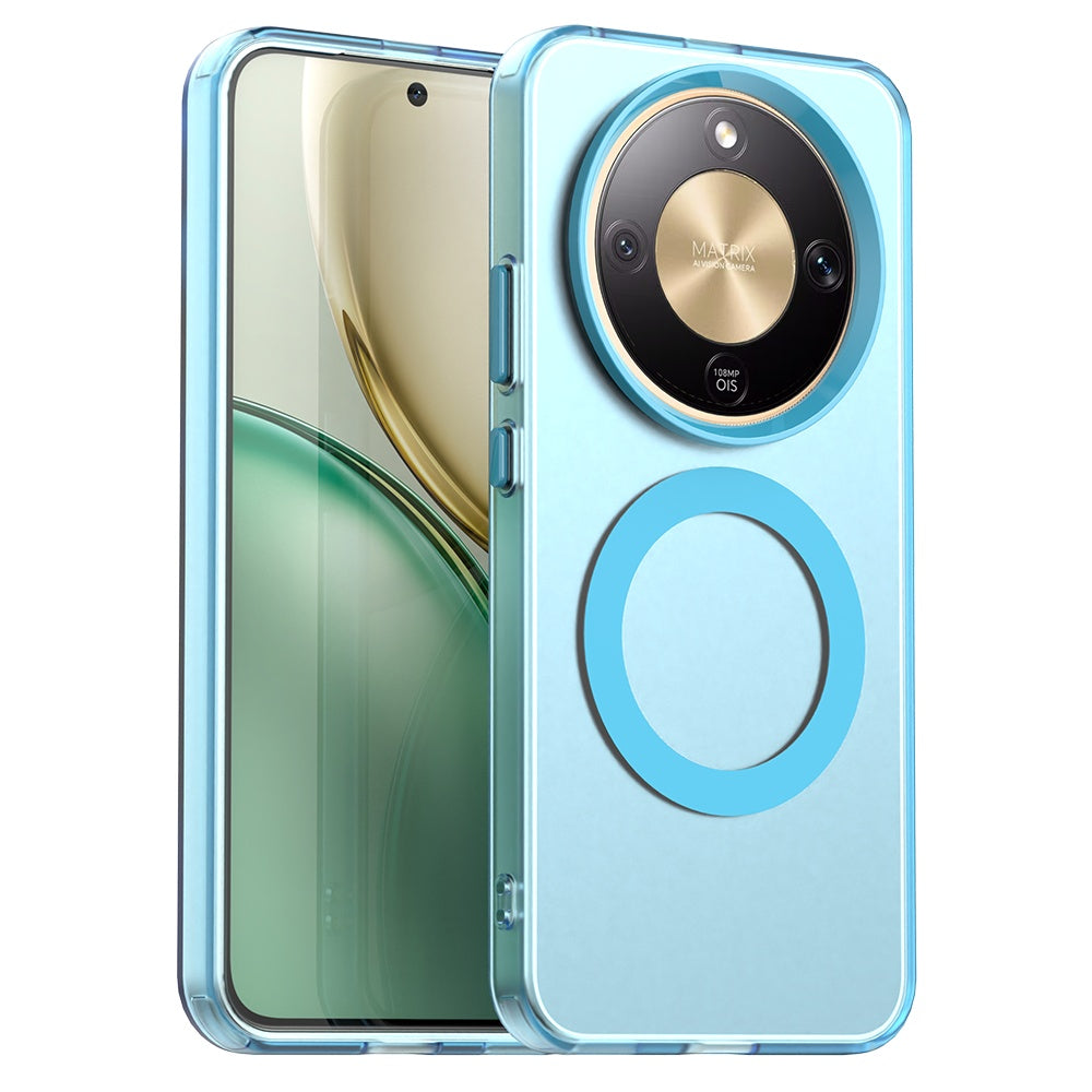 MagSafe cover til Honor Magic8 Lite, Techsuit, CandyCase, Blå