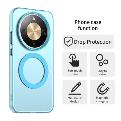 MagSafe cover til Honor Magic8 Lite, Techsuit, CandyCase, Blå