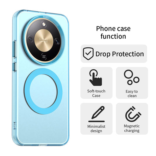 MagSafe cover til Honor Magic8 Lite, Techsuit, CandyCase, Blå