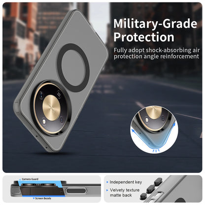 MagSafe cover til Honor Magic8 Lite, Techsuit, CandyCase, Sort